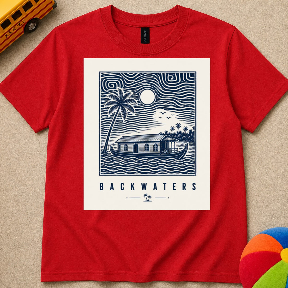 Backwaters Kids Unisex T Shirt