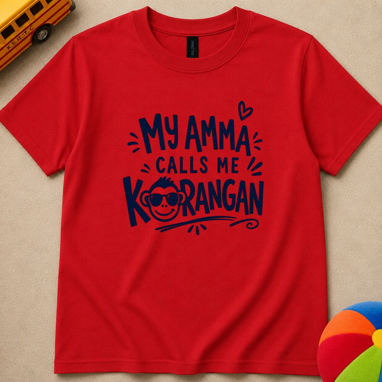 Amma's Korangan  Kids Unisex T Shirt