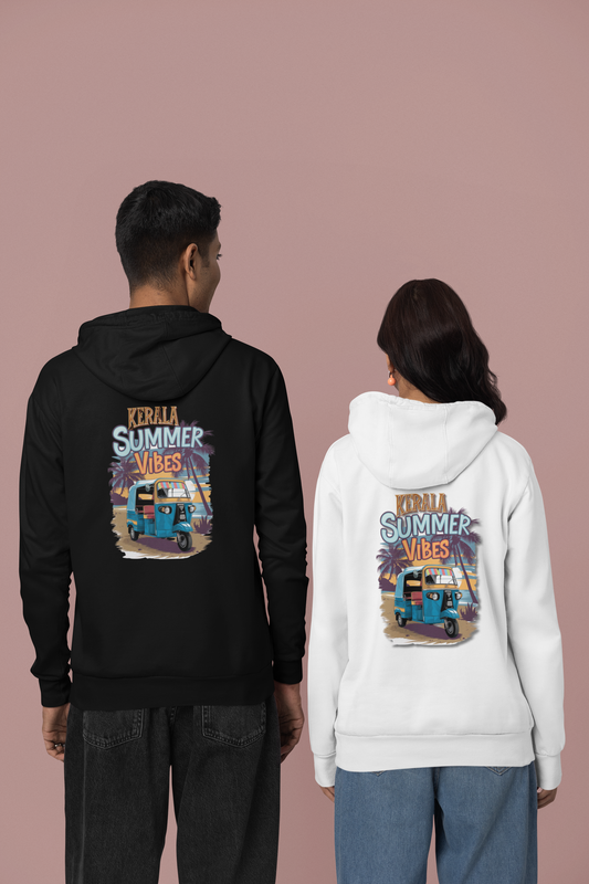 Kerala Summer Vibes -  Hooded Sweatshirt ( Backprint)